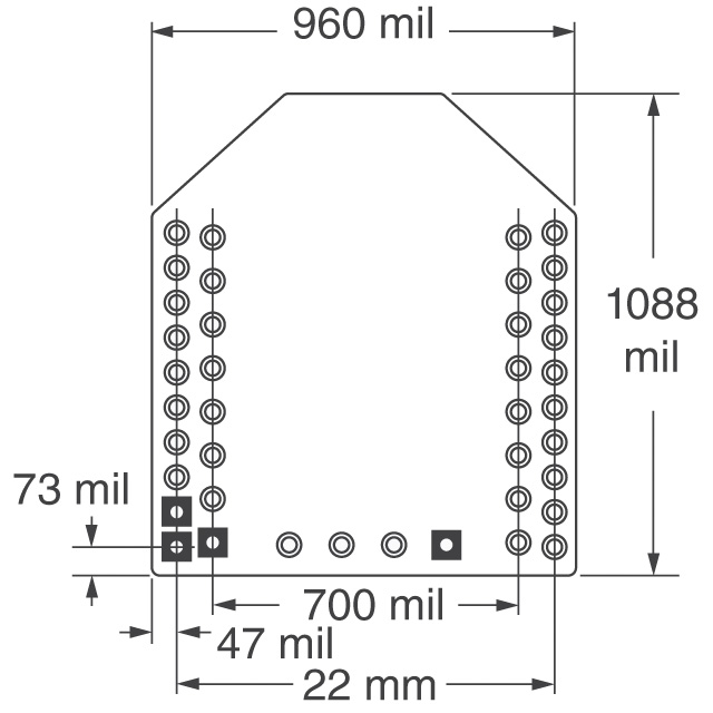 DKSB1013A Digi-Key Evaluation Boards  Cartes de kits d'évaluation et de développement RF